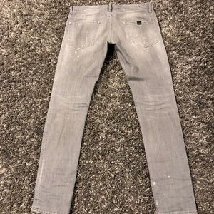 dsquared jeans grey mens
